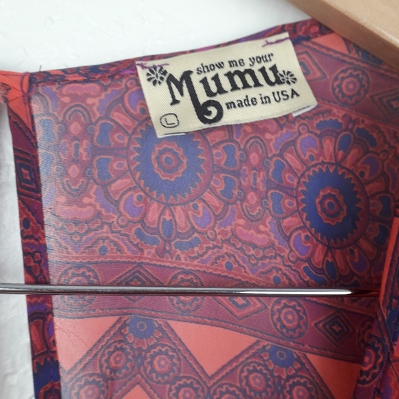 Show me you MuMu Rainey Rajah dress - Picture 6 of 7